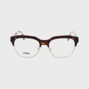 Originele Bril met 3-jarige Garantie Fendi , Brown , Dames