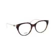 Originele Bril met Garantie Fendi , Brown , Dames