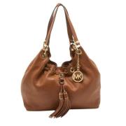 Pre-owned Leather handbags Michael Kors Pre-owned , Brown , Dames