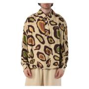 Lieveheersbeestje Oversized Shirt Bonsai , Beige , Heren