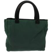 Pre-owned Fabric prada-bags Prada Vintage , Green , Dames