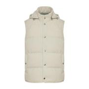 Vests Eleventy , Beige , Heren