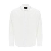 Klassieke Witte Button-Up Shirt Simone Rocha , White , Heren