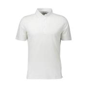 Katoenen Polo Shirt Regular Fit Gran Sasso , White , Heren