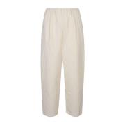 Wide Trousers Apuntob , Beige , Dames