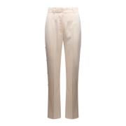 Stijlvolle Vegan Leren Jas Nanushka , Beige , Dames