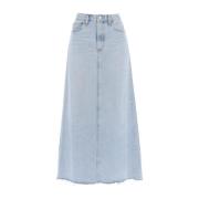 Skirts Agolde , Blue , Dames