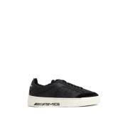 Gloria AMG Leren Sneakers Santoni , Black , Heren