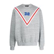 Stijlvolle Sweaters Collectie Dsquared2 , Gray , Heren