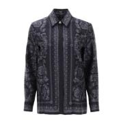 Casual Button-Up Shirt Versace , Multicolor , Dames