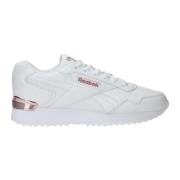 Wit Metallic Roze Sneaker Reebok , White , Dames