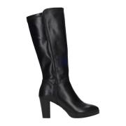 Stijlvolle Zwarte Kniehoge Laars voor Dames Tamaris , Black , Dames