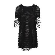 Round-neck Knitwear Liviana Conti , Black , Dames