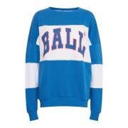 J. Robinson Sweatshirt Bright Blue Ball , Blue , Dames