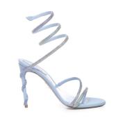High Heel Sandals René Caovilla , Blue , Dames
