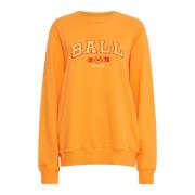 L. Taylor Sweatshirt Herfstglorie Ball , Orange , Dames