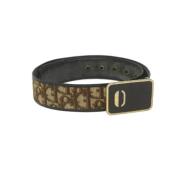 Pre-owned Leather belts Dior Vintage , Brown , Dames