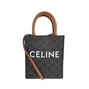 Pre-owned Canvas celine-bags Celine Vintage , Brown , Dames