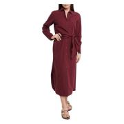 Shirt Dresses Ottod'Ame , Red , Dames