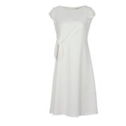Elegante scuba crépe sheath jurk Vicario Cinque , White , Dames