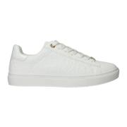 Witte Loua Sneaker met Gouden Details Mexx , White , Dames