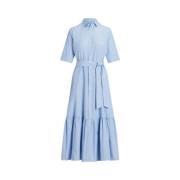 Shirt Dresses Polo Ralph Lauren , Blue , Dames