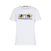 T-Shirts Carolina Herrera , White , Dames