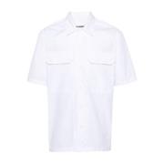 Short Sleeve Shirts Jil Sander , White , Heren