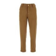 Chinos PT Torino , Brown , Dames