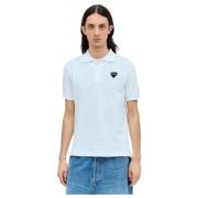 Polo Shirts Comme des Garçons Play , White , Heren