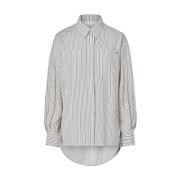 Gestreepte Beige Shirt A.p.c. , Multicolor , Dames