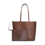 Tote Bags Etro , Brown , Dames