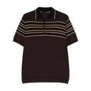 Polo Shirts Roberto Collina , Brown , Heren