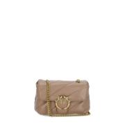 Cross Body Bags Pinko , Beige , Dames