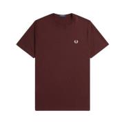 Klassiek T-shirt Fred Perry , Red , Heren