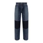 Jeans met stikseldetails Jil Sander , Blue , Dames