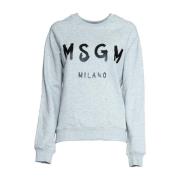 Sweatshirts Msgm , Gray , Dames