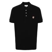 Polo Shirts Maison Kitsuné , Black , Heren