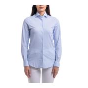 Slim Fit Overhemd Xacus , Blue , Dames