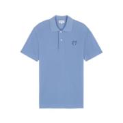 Polo Shirts Maison Kitsuné , Blue , Heren