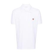 Polo Shirts Maison Kitsuné , White , Heren