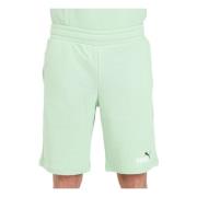 Casual Shorts Puma , Green , Heren