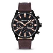 Watches Police , Black , Heren