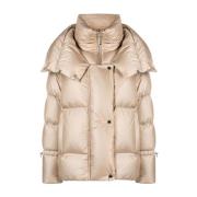 Down Jackets Moorer , Beige , Dames