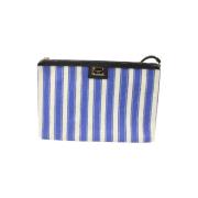 Pre-owned Canvas clutches Dolce & Gabbana Pre-owned , Blue , Dames