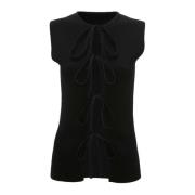 Sleeveless Tops JW Anderson , Black , Dames