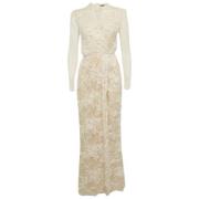 Pre-owned Lace dresses Alexander McQueen Pre-owned , White , Dames