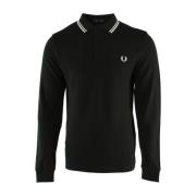 Groene Katoenen Polo Shirt Fred Perry , Green , Heren