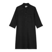 Relaxte overhemdjurk Marc O'Polo , Black , Dames