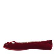 Pre-owned Velvet flats Marc Jacobs Pre-owned , Red , Dames